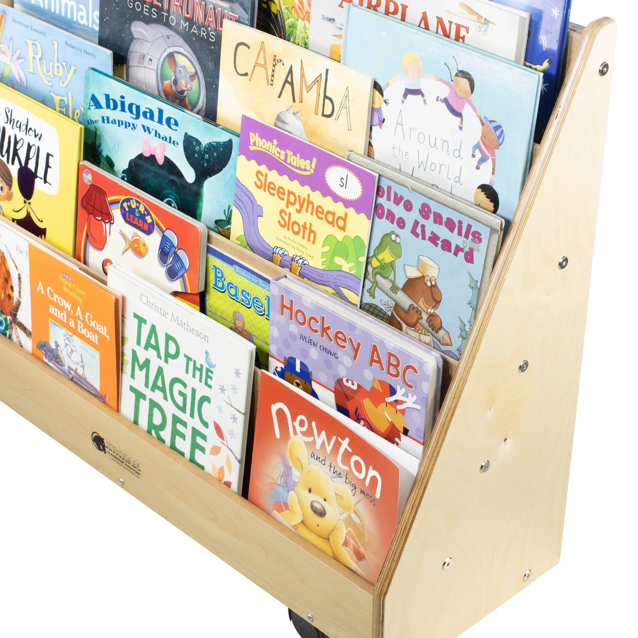 Primary Book Rack with 5 Shelves (S324) - Made in Canada