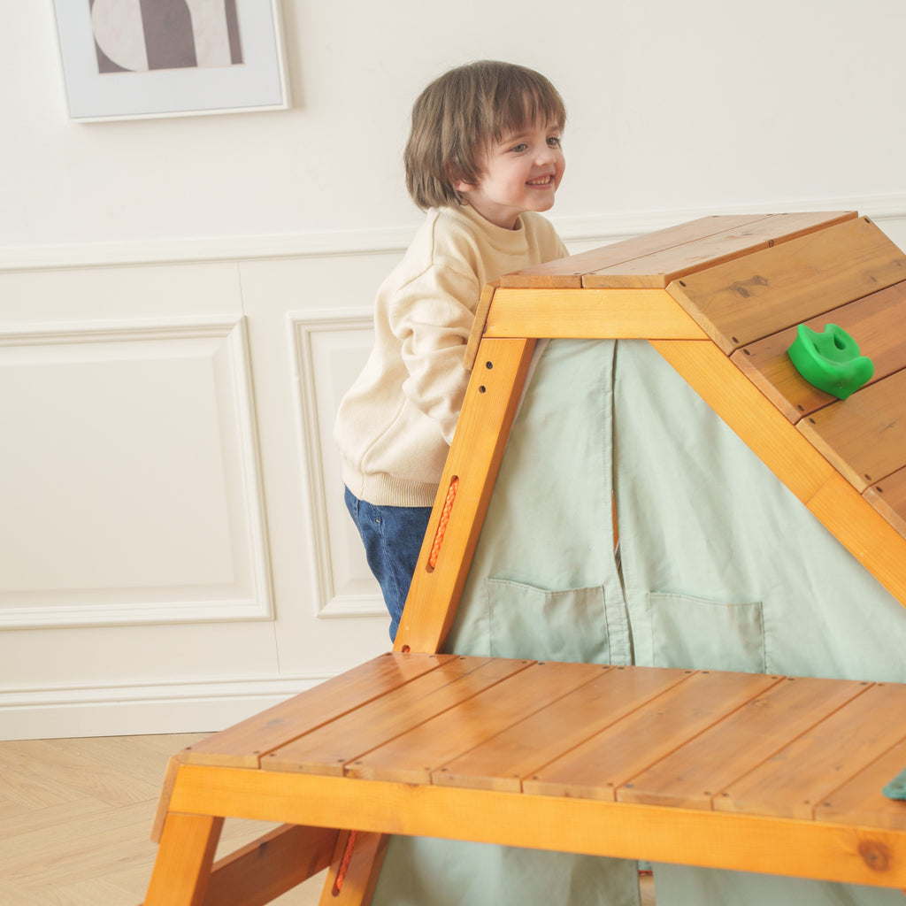 Palm - 5-in-1 Outdoor and Indoor Playground Playset by Avenlur