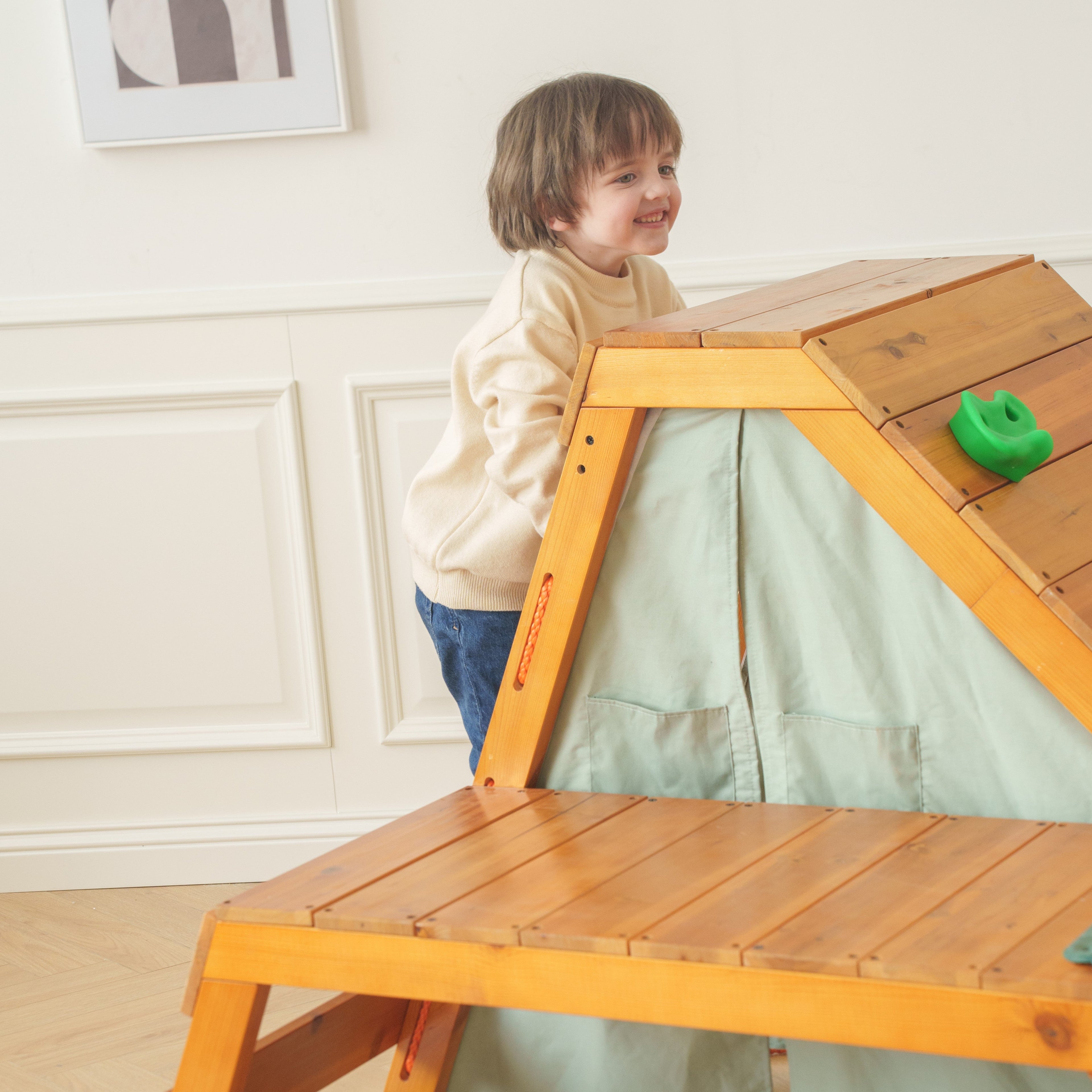 Palm - 5-in-1 Outdoor and Indoor Playground Playset by Avenlur
